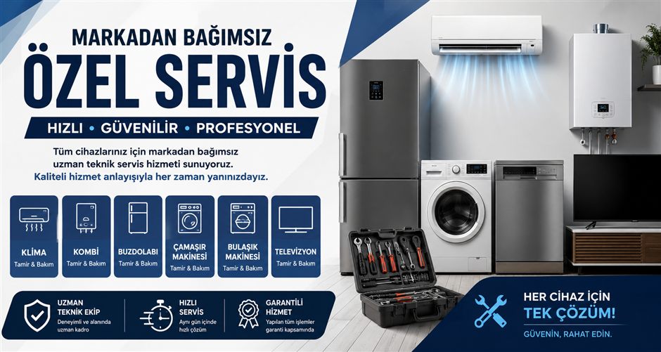 Tonya Finlux Servisi — markadan bağımsız özel servis